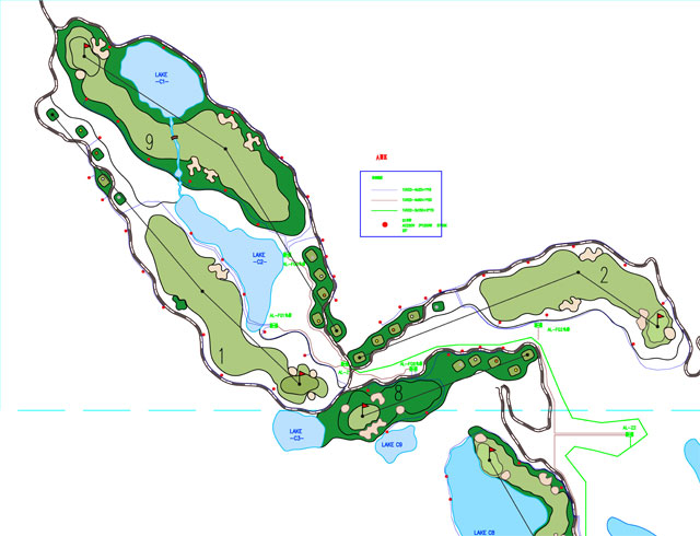 高爾夫球館燈光工程 高爾夫球館燈光工程